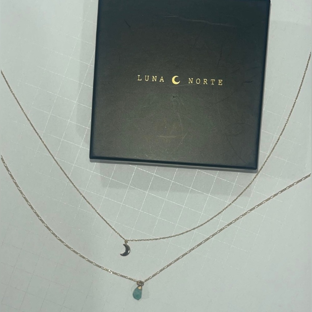 Luna Norte Amazonite Necklace Set